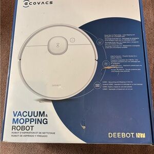 ECOVACS DEEBOT N7 Vacuum & Mopping Robot - White